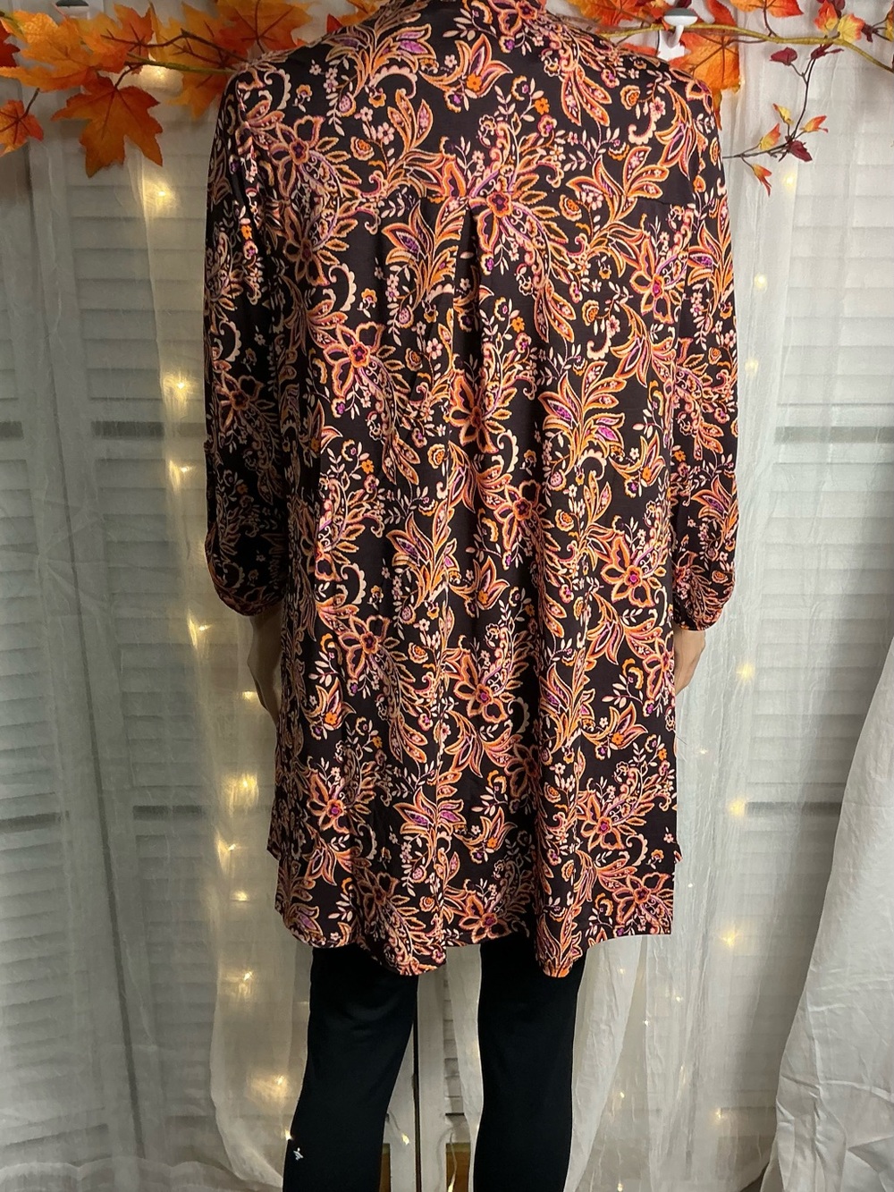 Dear Scarlett Lizzy Cardigan - Wine - Picture 6 of 7